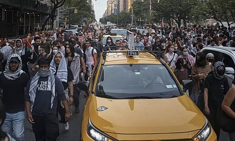 Social media users are calling out celebrities (Image: AP)