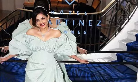 Namita Thapar at Cannes in France