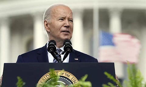US President Joe Biden (AP)