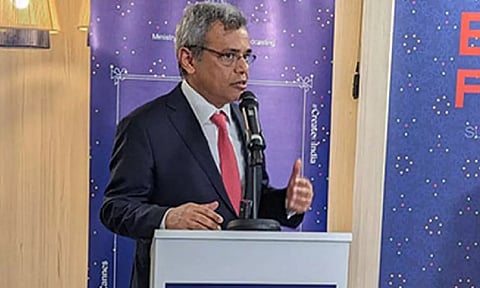 Indian Ambassador to France and Monaco, Jawed Ashraf (ANI)