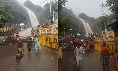 Visuals from the spot