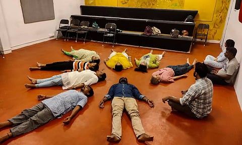 Stills from the previous Unlearning Mental Health workshop&nbsp;