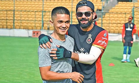 When Chhetri sounded out Kohli before retirement announcement
