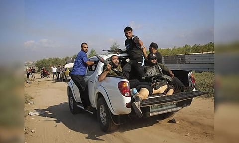 Hamas-led militants killed around 1,200 people and kidnapped 250 (AP)