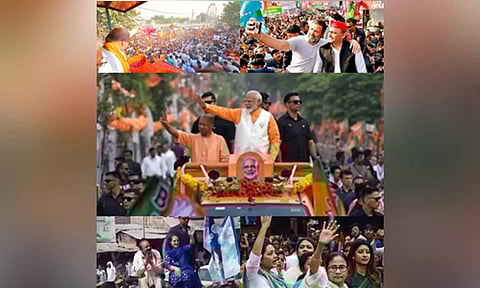 Lok Sabha elections stills (IANS)