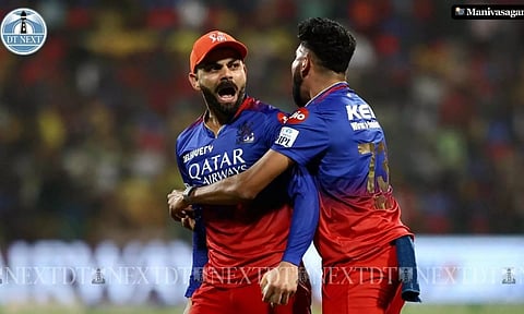 Virat Kohli during the match (Photo: Manivasagan N)
