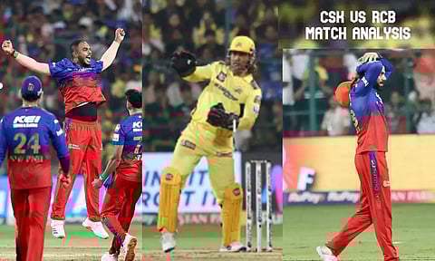 Visuals from CSK vs RCB match (Manivasagan N)