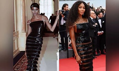 Naomi Campbell in 1996, 2024 (Image: X/@haremscouture)