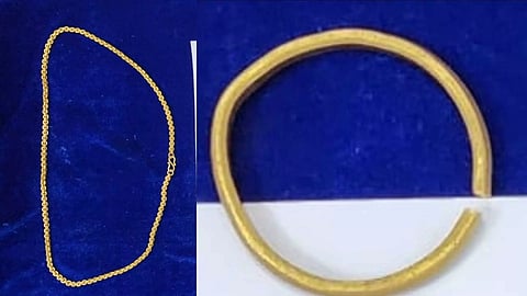 Customs officials seized gold worth Rs 2 core at the airport