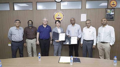 The Gopalakrishnan-Deshpande Center for Innovation &amp; Entrepreneurship (GDC) IIT Madras is partnering with TDK Corporation (Photo/X/@iitmadras)
