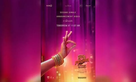 Pushpa 2 single announcement poster (X)