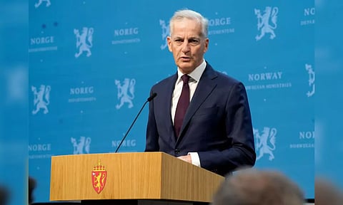 Norway Prime Minister Jonas Gahr Stoere (Reuters)