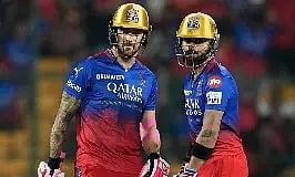 Faf du Plessis and Virat Kohli