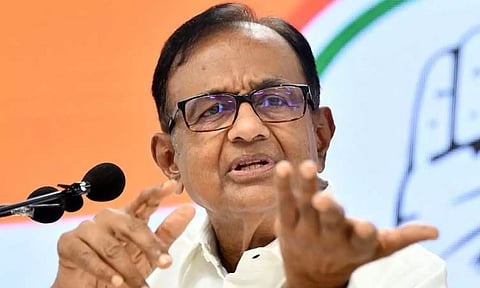 Former Union Finance Minister P Chidambaram&nbsp;