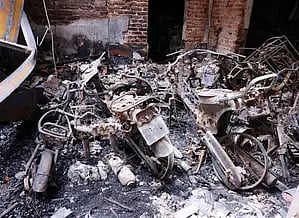 Visual from the spot