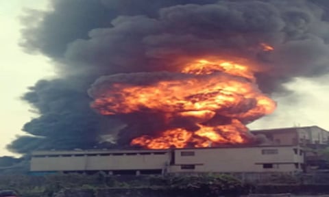 Thane Fire Accident (IANS)