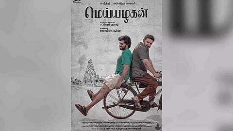 Actor Karthi, Arvind Swami in 'Meiyazhagan' (Photo/X)