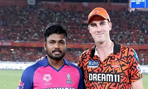 Sanju Samson and Pat Cummins (ANI)&nbsp;&nbsp;