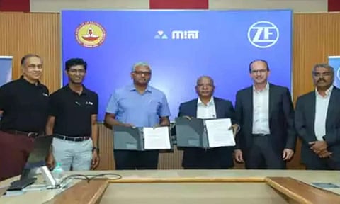 &nbsp;ZF Commercial Vehicle Control Systems India signed a MoU with the IIT-M