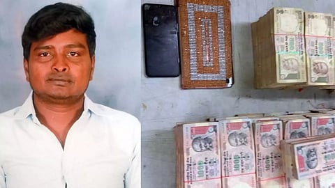 Sabeer; Seized demonetised currency in Salem on Friday