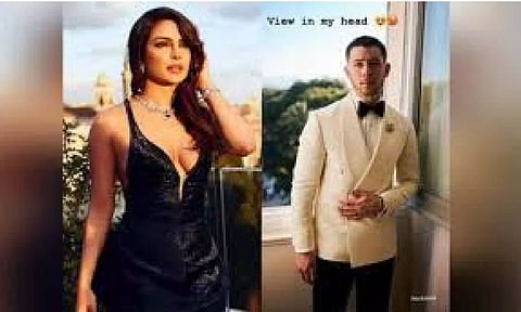 Priyanka Chopra Jonas and her husband Nick Jonas