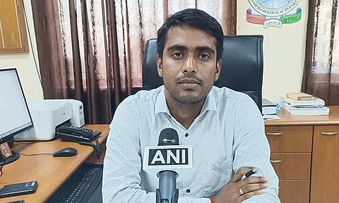 Partha Roy, Director of IMD Agartala. (Photo/ANI)