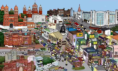 Illustration of Parry's Corner by Rebecca&nbsp;