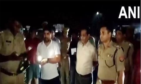 A visual from the spot (ANI)