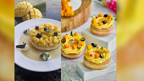 Mango Cheese Cake; Mango Doughnut