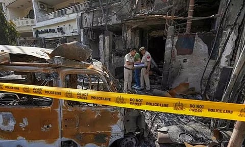 Visual from the incident (Image credit: PTI)