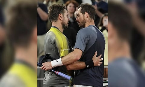 Stan Wawrinka, and Andy Murray (IANS)