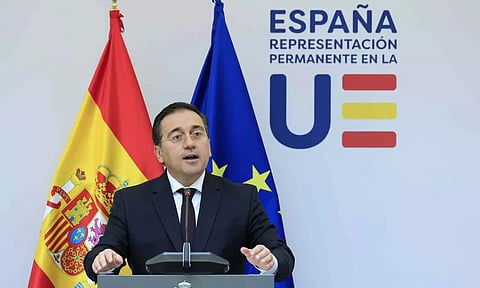 Spain Foreign Minister Jose Manuel Albares (AP)