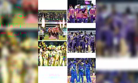 Teams with most titles in Indian Premier League