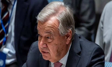 United Nations Secretary General, Antonio Guterres (ANI)