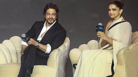Bollywood megastar Shah Rukh Khan, Bollywood actress Deepika Padukone