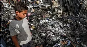 Visual from the spot