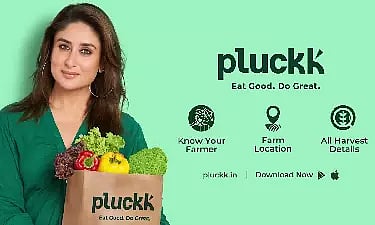 Kareena Kapoor Khan the brand ambassador of Pluckk (Photo/Pluckk)