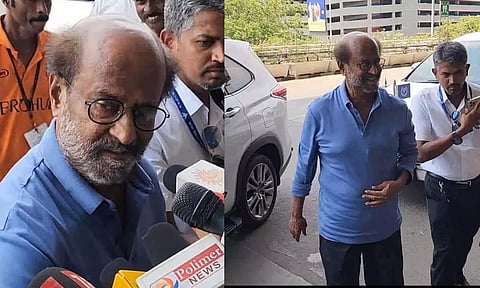 Actor Rajinikanth&nbsp;