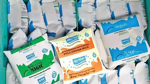 Aavin Milk packets
