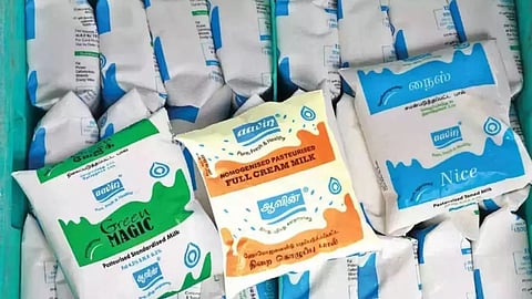 Aavin Milk packets