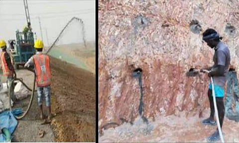 Works underway to prevent landslides in the Nilgiris