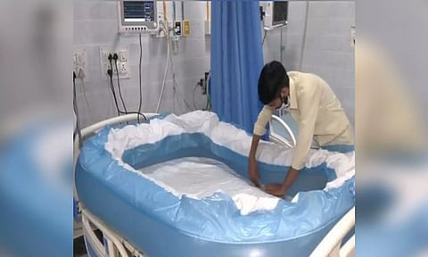 Special arrangements at RML hospital in Delhi amid severe heatwave (Photo: ANI)