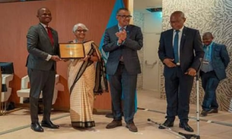 NIMHANS bagged the Nelson Mandela Award for health promotion for 2024 (IANS)