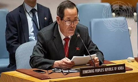 North Korea's ambassador to UN, addresses Security Council meeting [ANI]