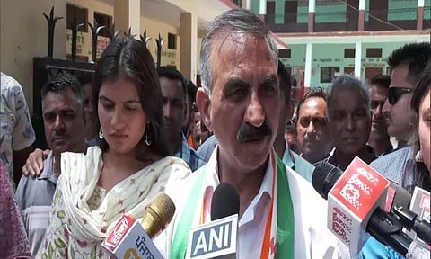 Himachal Pradesh Chief Minister Sukhvinder Singh Sukhu. (Photo/ANI)