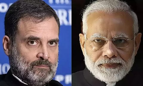 Rahul Gandhi and Narendra Modi&nbsp;