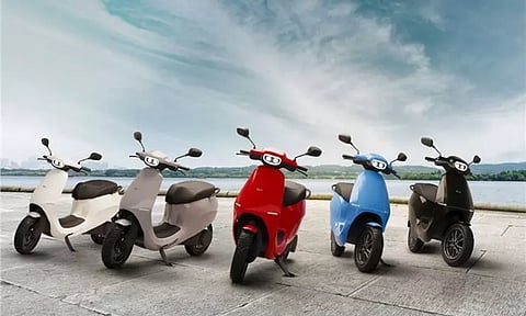 Ola electric scooters