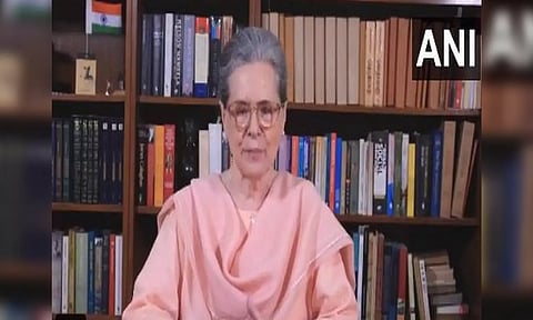 Sonia Gandhi extends greetings to Telangana (ANI)