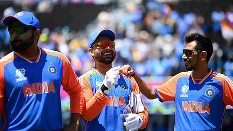 Rohit Sharma; Rishabh Pant and Yuzvendra Chahal