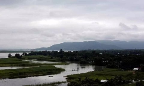 A lake in Tibet (Photo: Reuters)
